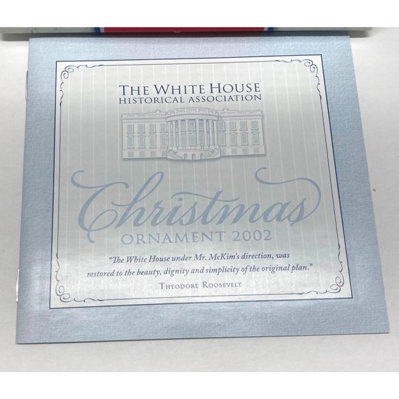 The White House 2002 Christmas Ornament Historical Association with Box - Picture 7 of 7